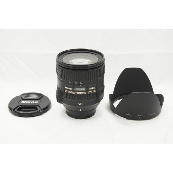 美品 Nikon ニコン Af S Nikkor 24 85mm 年中無休 Ed フード付 F3 5 4 5g Vr ズームレンズ