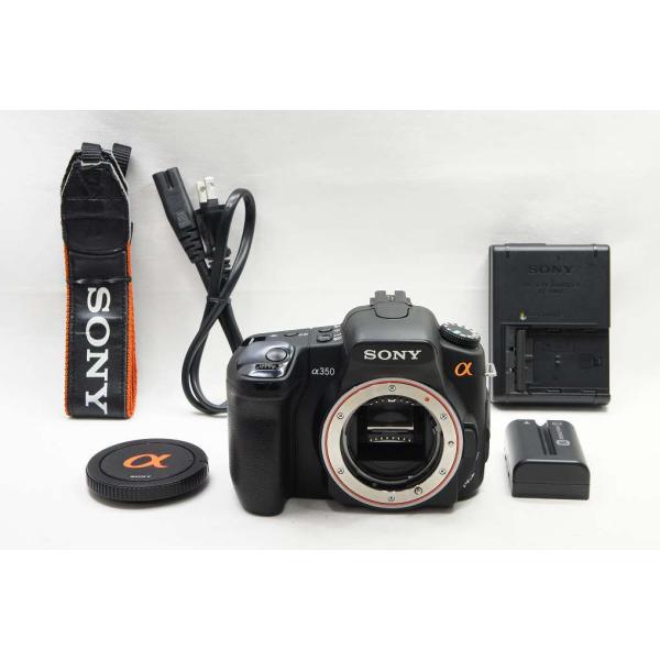 【適格請求書発行】SONY ソニー α350 ボディ DSLR-A350 デジタル一眼レフカメラ【アルプスカメラ】250623g