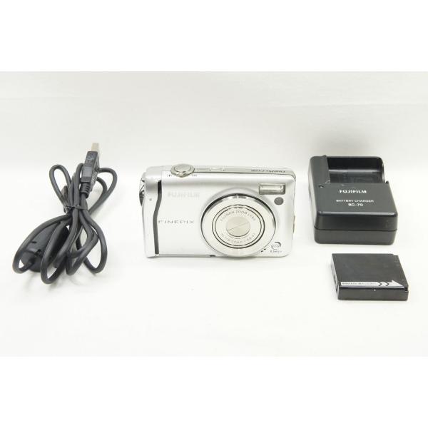 【適格請求書発行】FUJIFILM フジフィルム FinePix F40fd コンパクトデジタルカメラ シルバー【アルプスカメラ】250706j