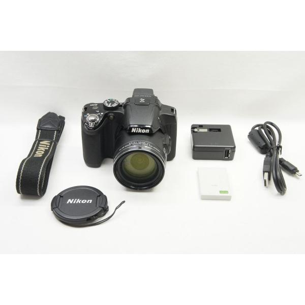 【適格請求書発行】訳あり品 Nikon ニコン COOLPIX P510 デジタルカメラ ブラック【アルプスカメラ】250721u