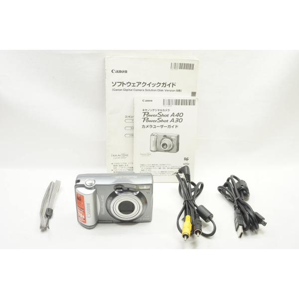 【適格請求書発行】Canon キヤノン PowerShot A40 コンパクトデジタルカメラ【アルプスカメラ】250809a