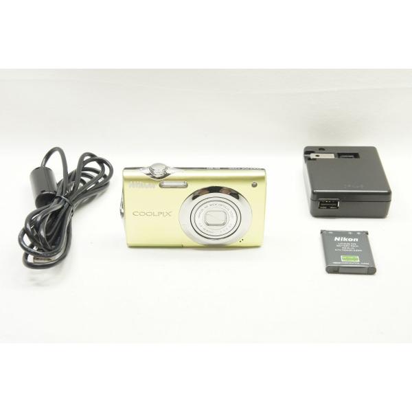 【適格請求書発行】訳あり品 Nikon ニコン COOLPIX S3000 コンパクトデジタルカメラ ポップグリーン【アルプスカメラ】250814b
