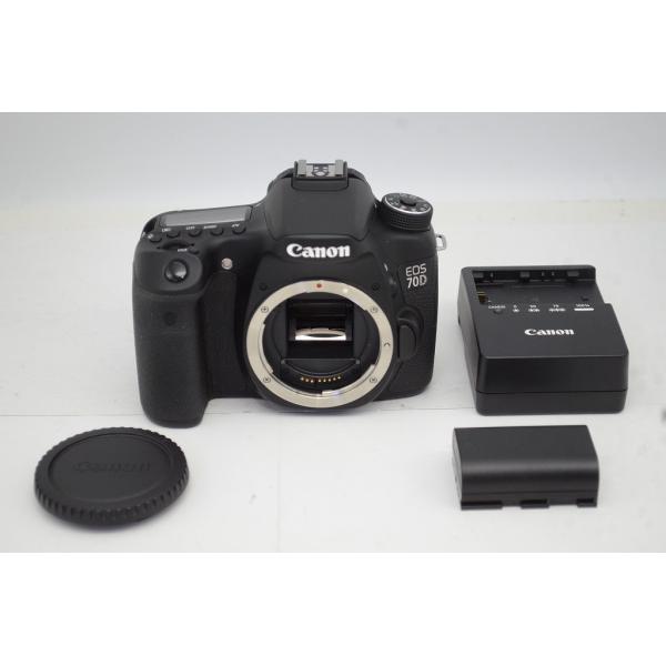 【適格請求書発行】Canon キヤノン EOS 70D ボディ デジタル一眼レフカメラ【アルプスカメラ】250910u