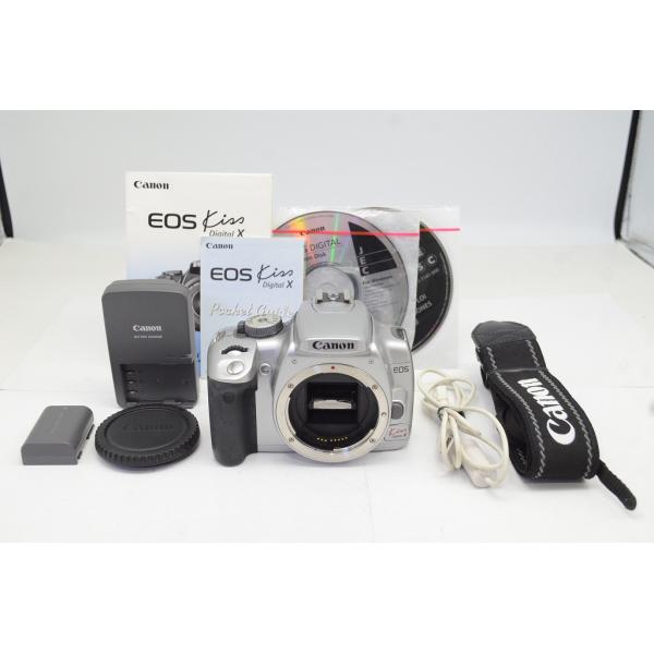【適格請求書発行】Canon キヤノン EOS Kiss Digital X ボディ デジタル一眼レフカメラ【アルプスカメラ】250915u