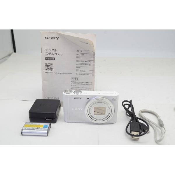 良品 SONY ソニー Cyber-shot DSC-WX300 コンパクトデジタルカメラ ホワイト 250924af【アルプスカメラ】