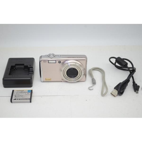 美品 FUJIFILM フジフィルム FinePix F80EXR コンパクトデジタルカメラ シルバー 250924v【アルプスカメラ】