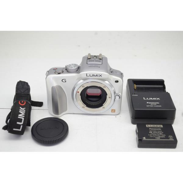 良品 Panasonic パナソニック LUMIX DMC G3 ボディ ミラーレス一眼カメラ ホワイト 250926c【アルプスカメラ】