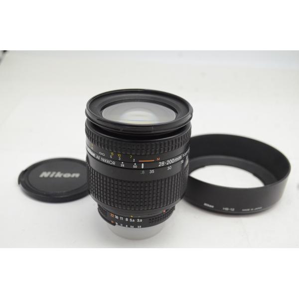 【商品名】Nikon AF ZOOM NIKKOR 28-200mm F3.5-5.6D 【外観ランク】 並品【備考】現状渡し・周辺クモリ※その他のいかなる理由でも、返品不可の現状渡しとなります。予めご了承の上ご購入をお願いします。【付属品...