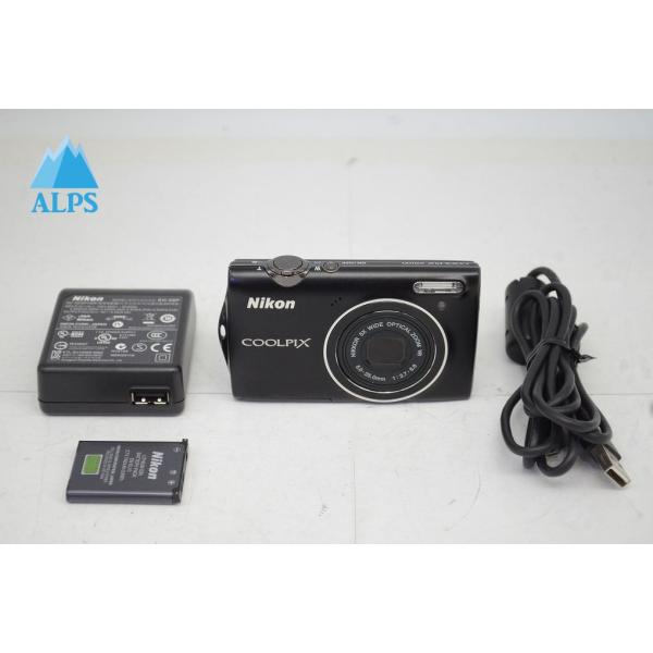 Nikon ニコン COOLPIX S5100 コンパクトデジタルカメラ ブラック 251007r【アルプスカメラ】