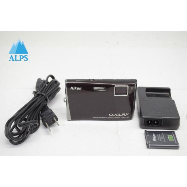 Nikon ニコン COOLPIX S60 コンパクトデジタルカメラ パープリッシュブラック 251008w【アルプスカメラ】