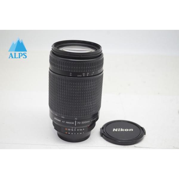 【商品名】Nikon AF NIKKOR ED 70-300mm F4-5.6D【外観ランク】良品【備考】・前玉にぶつぶつ状の小クモリ（影響なし）【付属品】付属品は写真に写っているものが全てとなります。 全ての商品は自店の専門スタッフがコン...