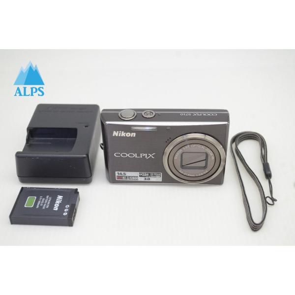訳あり品 Nikon ニコン COOLPIX S710 コンパクトデジタルカメラ アーバンブラック 251101j【アルプスカメラ】