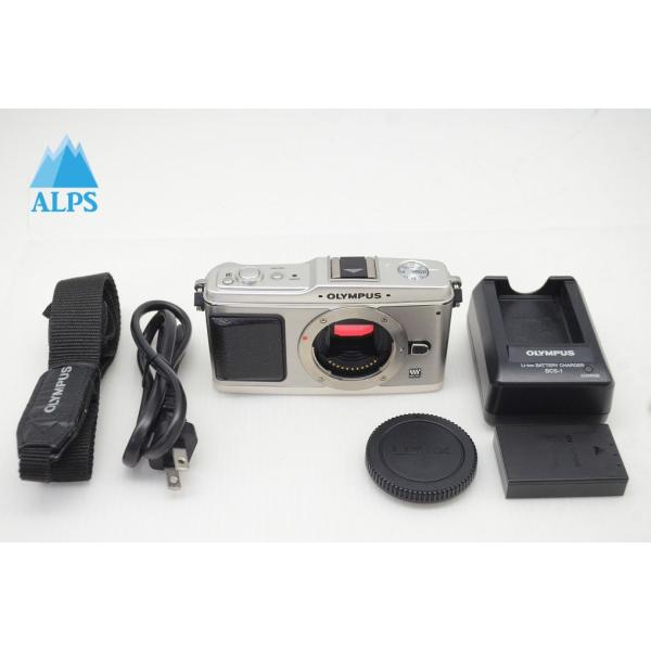【商品名】OLYMPUS PEN E-P1 【外観ランク】 良品【備考】訳あり品・手振れ補正故障※訳あり品返品不可の現状渡しとなります。【付属品】付属品は写真に写っているものが全てとなります。