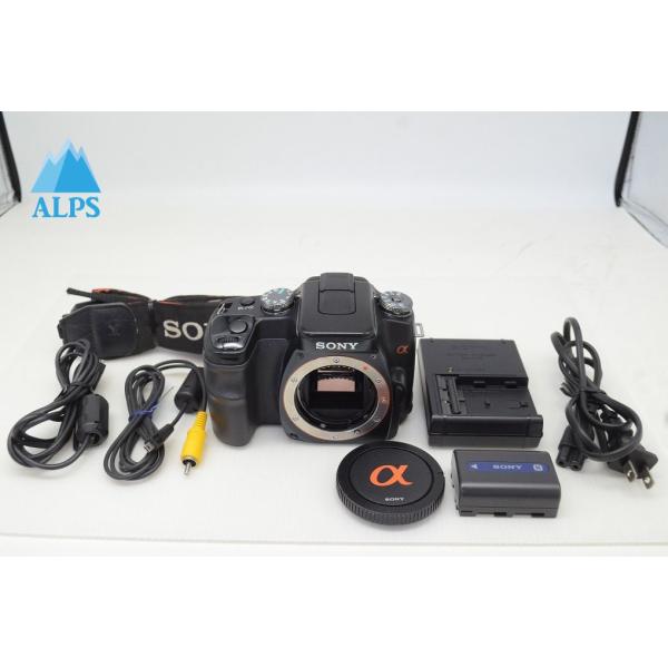 【商品名】SONY α100 DSLR-A100【外観ランク】 並品【備考】【付属品】付属品は写真に写っているものが全てとなります。 全ての商品は自店の専門スタッフがコンディションチェックを済ませておりますのでご安心ください。