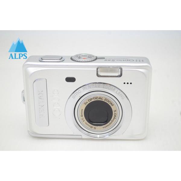 ペンタックス 美品 PENTAX Optio S55 コンパクトデジタルカメラ