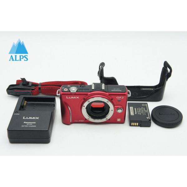 【商品名】Panasonic LUMIX DMC-GF2 ボディ【外観ランク】 良品【備考】・液晶コーティング剥がれ【付属品】付属品は写真に写っているものが全てとなります。 全ての商品は自店の専門スタッフがコンディションチェックを済ませてお...