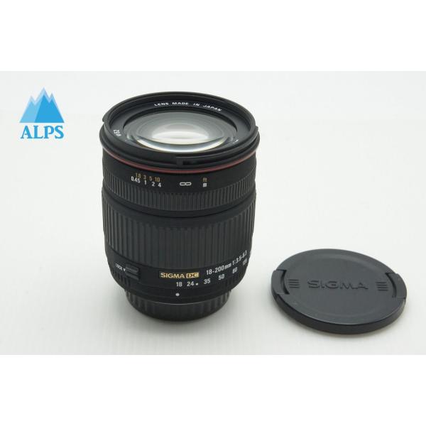 【商品名】SIGMA AF 18-200mm F3.5-6.3 DCPENTAX Kマウント用【外観ランク】 並品【備考】現状渡し・前玉端にカビ（影響なし）・ズームレンズ広角側固め※返品不可の現状渡しとなります。【付属品】付属品は写真に写っ...