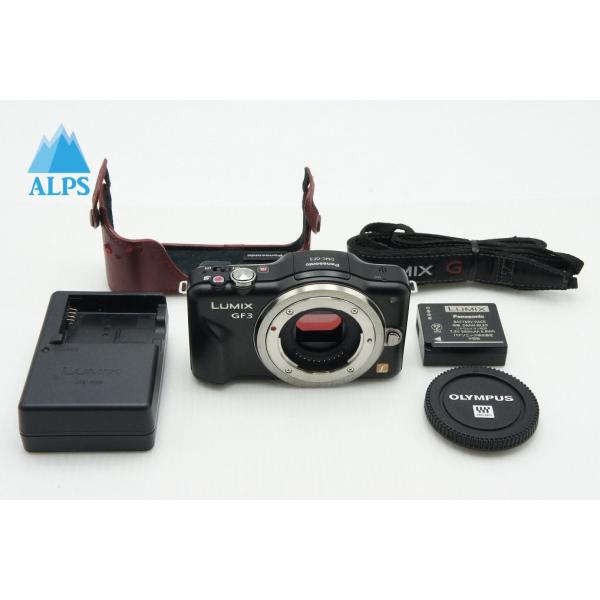 【商品名】Panasonic LUMIX DMC-GF3【外観ランク】 良品【備考】【付属品】※ボディキャップはオリンパス製です。※カバーは劣化しています。付属品は写真に写っているものが全てとなります。 全ての商品は自店の専門スタッフがコン...