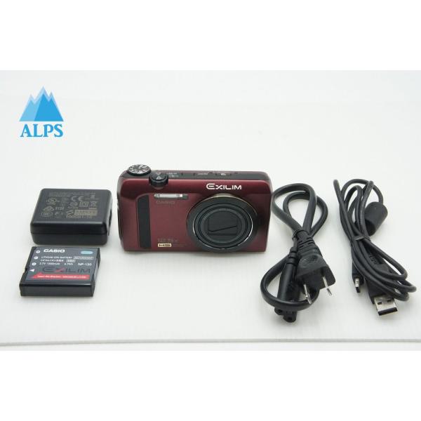 【美品・返品保証】カシオ　CASIO EXILIM EX-ZR310 レッド CASIO（カシオ） 美品 EXILIM EX-ZR310 コンパクトデジタルカメラ