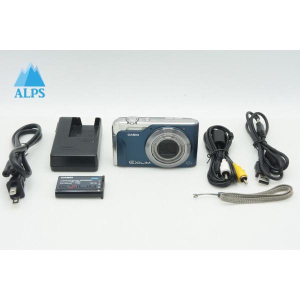 CASIO（カシオ） 美品 EXILIM EX-H10 コンパクトデジタルカメラ ブルー