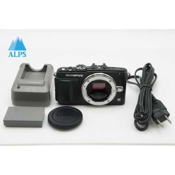 【商品名】OLYMPUS PEN Lite  E-PL5 【外観ランク】 良品【備考】・シャッターボタンパーツ欠落（使用は可能）・手振れ補正故障・シャッター回数僅か約3,700回※画像参照【付属品】付属品は写真に写っているものが全てとなりま...