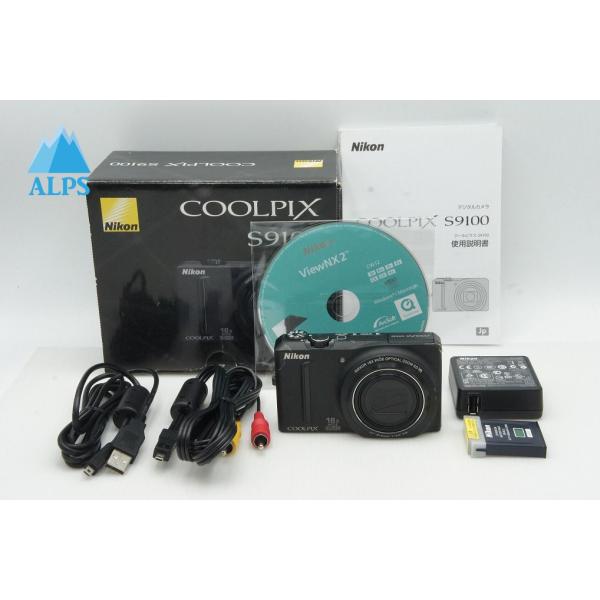 c*m様 Nikon COOLPIX S9100 本体と付属品 ニコン（Nikon） COOLPIX S9100 コンパクトデジタルカメラ ブラック 元