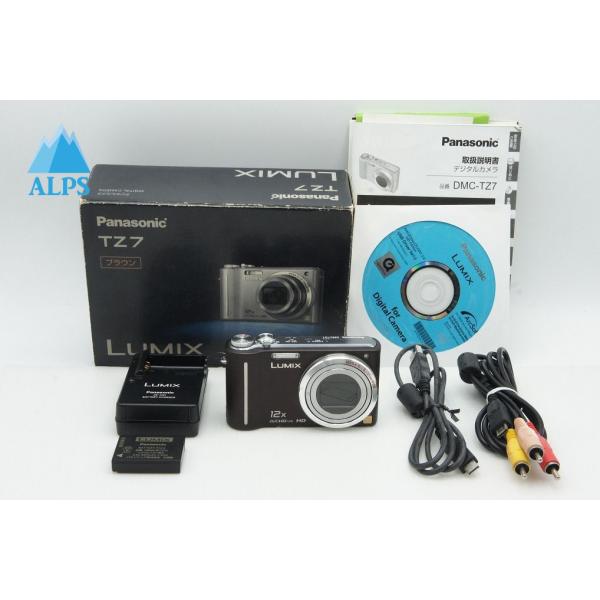 【商品名】Panasonic LUMIX DMC-TZ7【外観ランク】 良品【備考】・液晶右側黄変【付属品】付属品は写真に写っているものが全てとなります。 全ての商品は自店の専門スタッフがコンディションチェックを済ませておりますのでご安心く...