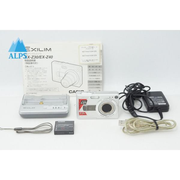 186000 現状品 CASIO カシオ コンパクトデジタルカメラ EXILIM EX-Z30  シルバー [0000000002072] CASIO（カシオ） 美品 EXILIM EX-Z30 コンパクトデジタルカメラ