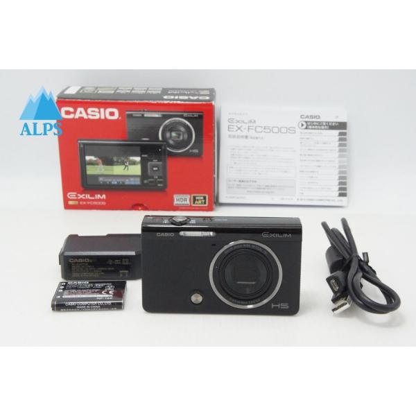 CASIO EXILIM EX-FC500S コンパクトデジタルカメラ CASIO（カシオ） 良品 EX-FC500S コンパクトデジタルカメラ ブラック