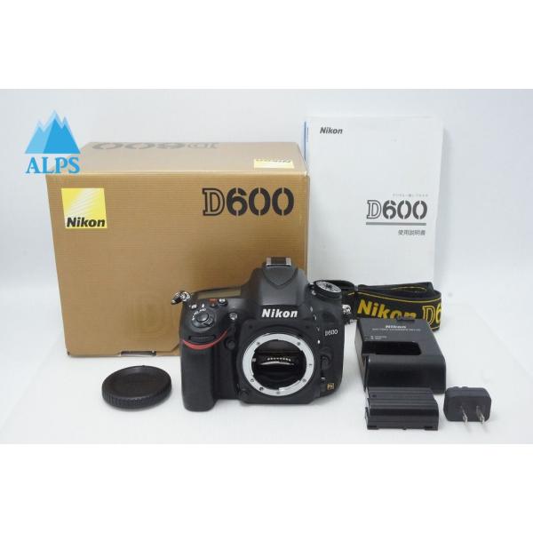 Nikon ニコン D600 ボディ デジタル一眼レフカメラ 元箱付 260612y【アルプスカメラ】