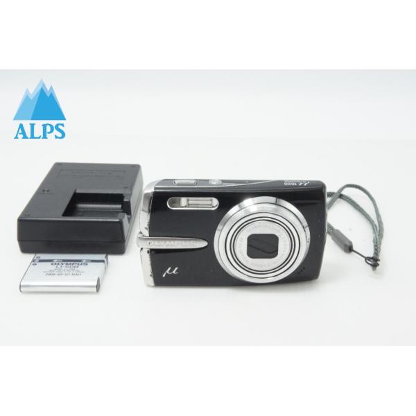 OLYMPUS オリンパス μ1020 コンパクトデジタルカメラ ブラック 260616n【アルプスカメラ】