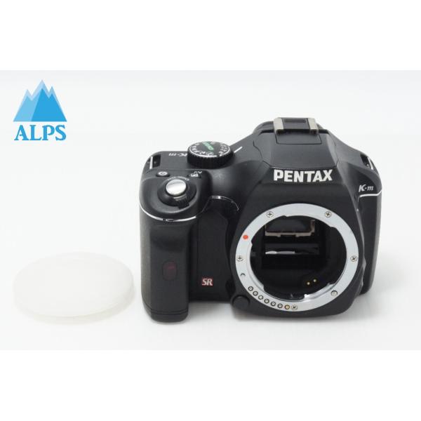PENTAX ペンタックス K-m ボディ デジタル一眼レフカメラ ブラック 260623y【アルプスカメラ】