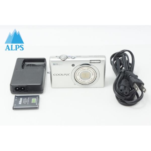 良品 Nikon ニコン COOLPIX S570 コンパクトデジタルカメラ シルバー 260624ai【アルプスカメラ】