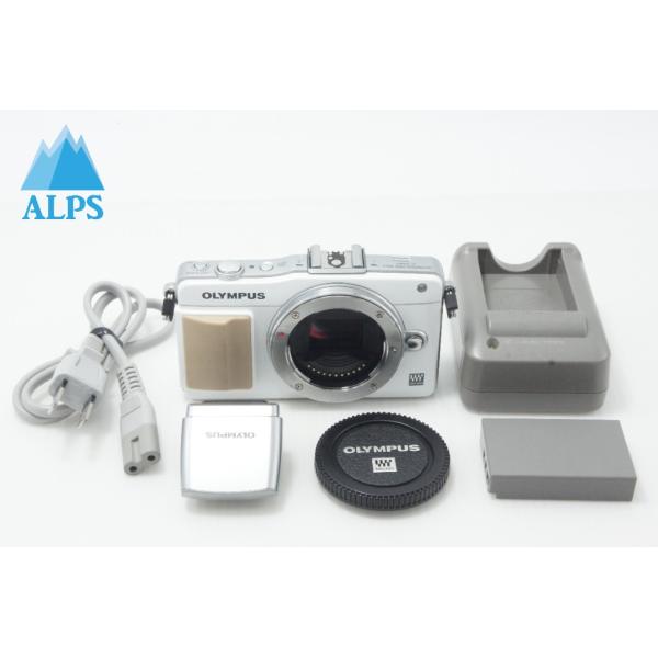 OLYMPUS オリンパス PEN Mini E-PM2 ボディ ミラーレス一眼カメラ ホワイト 260625aa【アルプスカメラ】