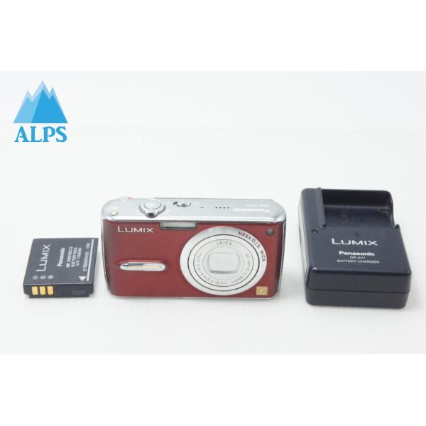 Panasonic パナソニック LUMIX DMC-FX07 コンパクトデジタルカメラ レッド 260701aa【アルプスカメラ】