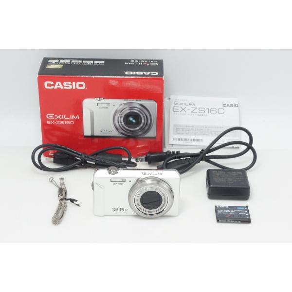 CASIO（カシオ） 美品 EXILIM EX-ZS160 コンパクトデジタルカメラ