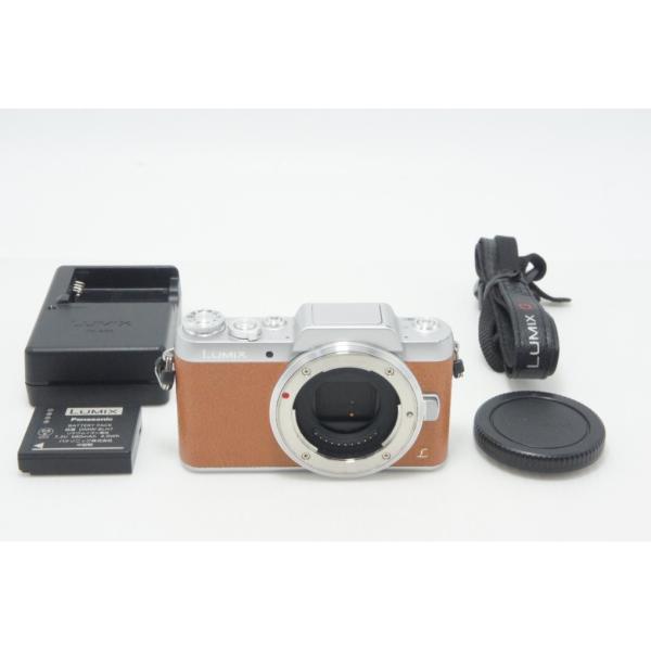 良品 Panasonic パナソニック LUMIX DMC-GF7 ボディ ミラーレス一眼カメラ ブラウン 260903j