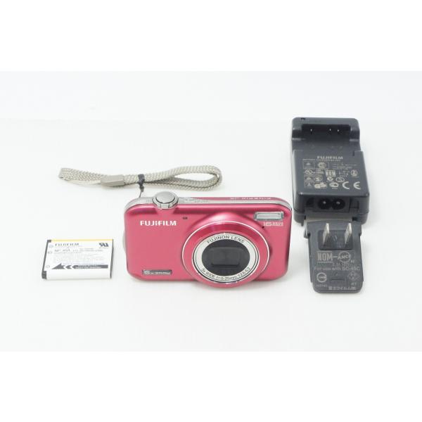 美品 FUJIFILM 富士フイルム FinePix JX400 コンパクトデジタルカメラ ピンク 260909z