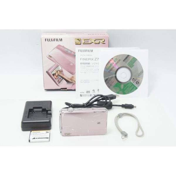 FUJIFILM 富士フイルム FinePix Z700EXR コンパクトデジタルカメラ ピンク 元箱付 260910b
