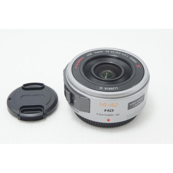 Panasonic パナソニック LUMIX G X VARIO PZ 14-42mm F3.5-5.6 ASPH. POWER O.I.S. H-PS14042 マイクロフォーサーズ シルバー 260910v
