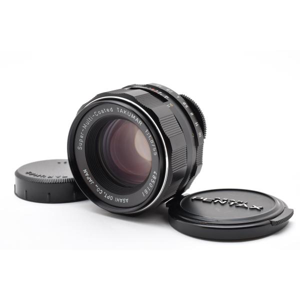 良品 ASAHI PENTAX ペンタックス SMC TAKUMAR 55mm F1.8 M42マウント MFレンズ 260924b