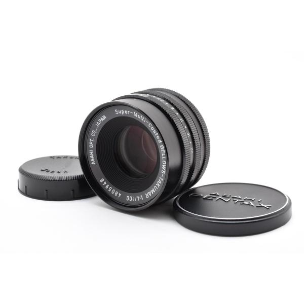 美品 ASAHI PENTAX ペンタックス SMC BELLOWS TAKUMAR 100mm F4 M42マウント MFレンズ 260924d