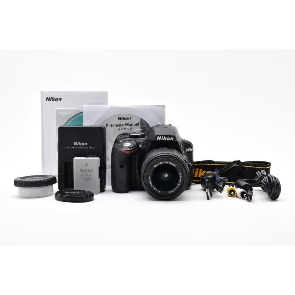 美品 Nikon ニコン D3300 ボディ + AF-S DX 18-55 VR II レンズキット デジタル一眼レフカメラ 260924j