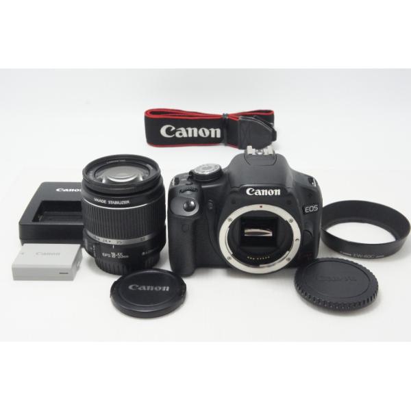 Canon キヤノン EOS Kiss X3 レンズキット (EF-S 18-55mm F3.5-5.6 IS) デジタル一眼レフカメラ フード付 260930h