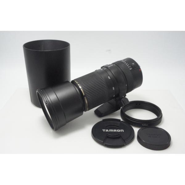 訳あり TAMRON タムロン SP AF 200-500mm F5-6.3 Di LD IF A08 AFレンズ Canon キヤノン EFマウント フード付 261005j