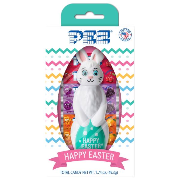PEZ ペッツ　オールド　イースターバニー5本 White Easter Bunny PEZ Dispenser & Candy - PEZ Official