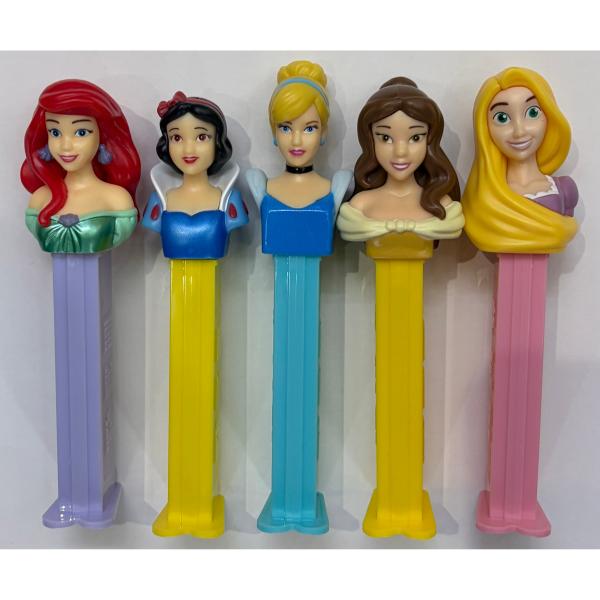 Disney（ディズニー） PEZ ペッツ プリンセス、5種セット、2014年頃