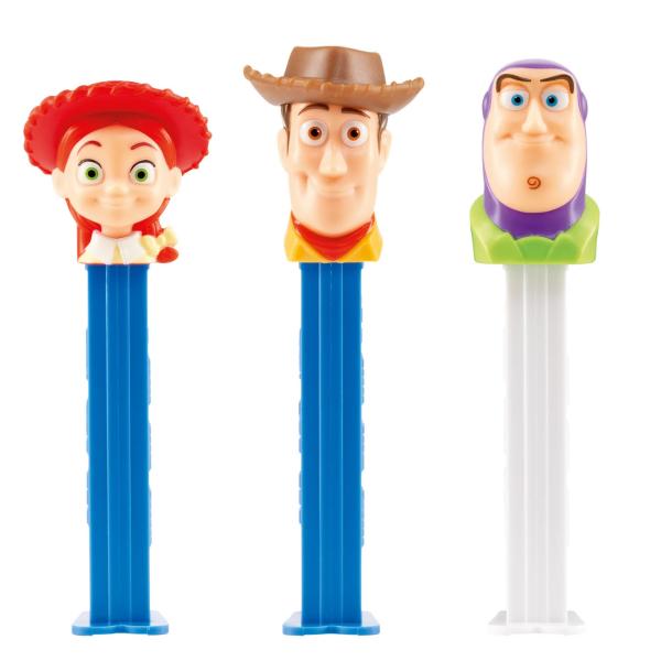 PEZ ペッツ　Disney Toy Story トイストーリー５、３種セット、袋入り　Toy Story, Disney Pixar, Woody Buzz Jessie トイ・ストーリー