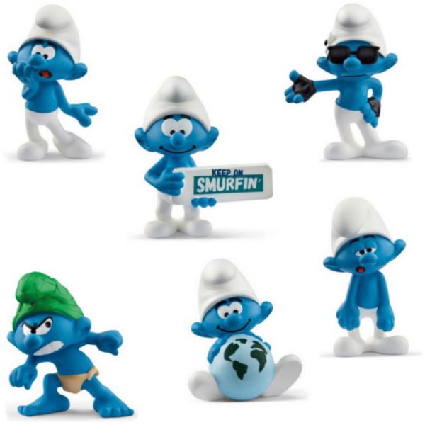 スマーフ SMURFS/PLASTOY社製 スマーフスタチュー・がり勉
