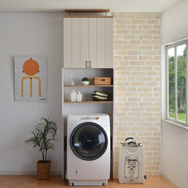 ●サイズ外寸：幅79.6　奥行31(引手含む)　高さ197〜259(cm)商品重量：29kg※組立家具を含む木材加工品は、組み立て方や設置環境によってサイズに誤差が生じる場合がございます。●耐荷重棚板耐荷重：10kg●梱包サイズ長さ95　幅...